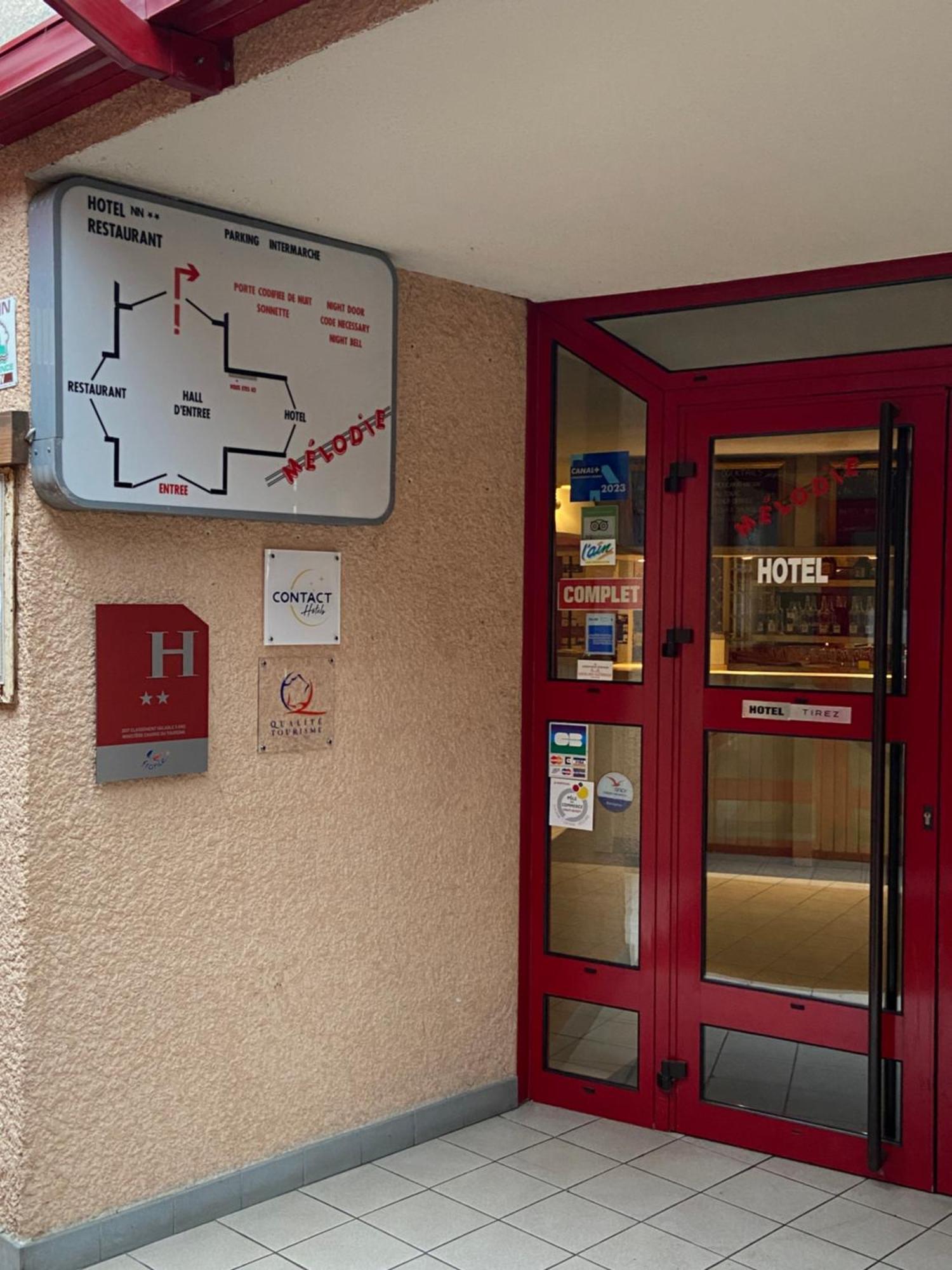 Hotel Melodie Bellignat ภายนอก รูปภาพ